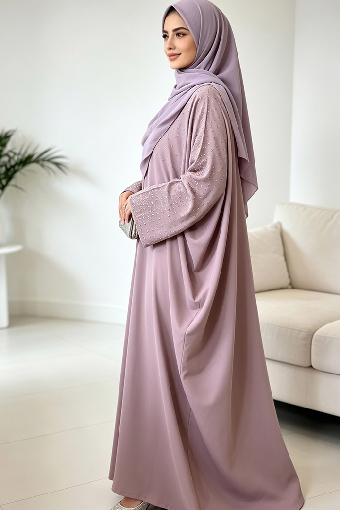 Bina Butterfly Abaya - Image 5